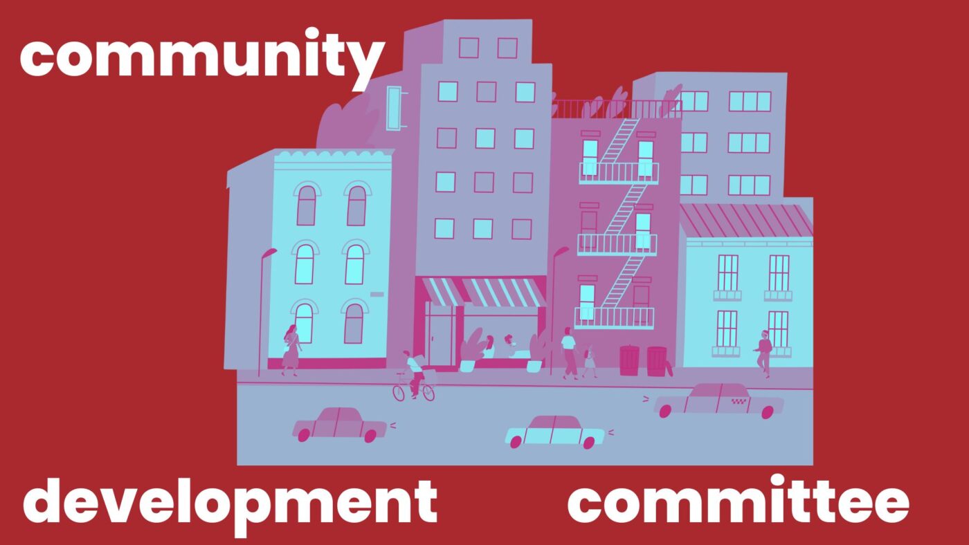 Community Development Committee - image of a city
